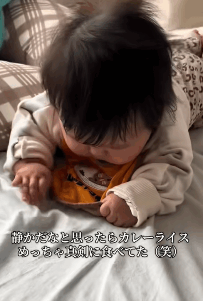 カレーライスが食べたい娘さん（＠hana913524さんより提供）