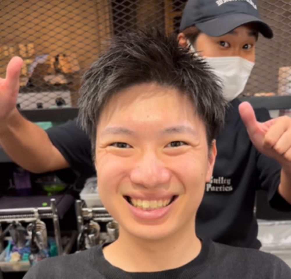 カット後の様子④（＠diece_shouさんより提供）