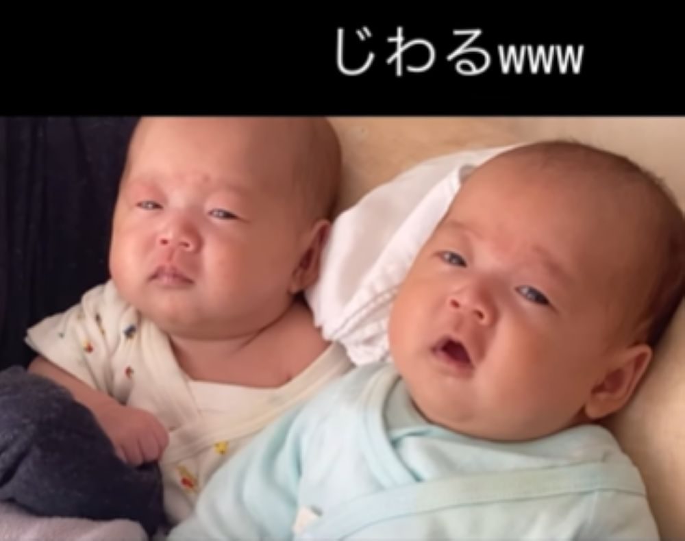 何とも言えない表情（＠tsumugi_3boysmamさんより提供）