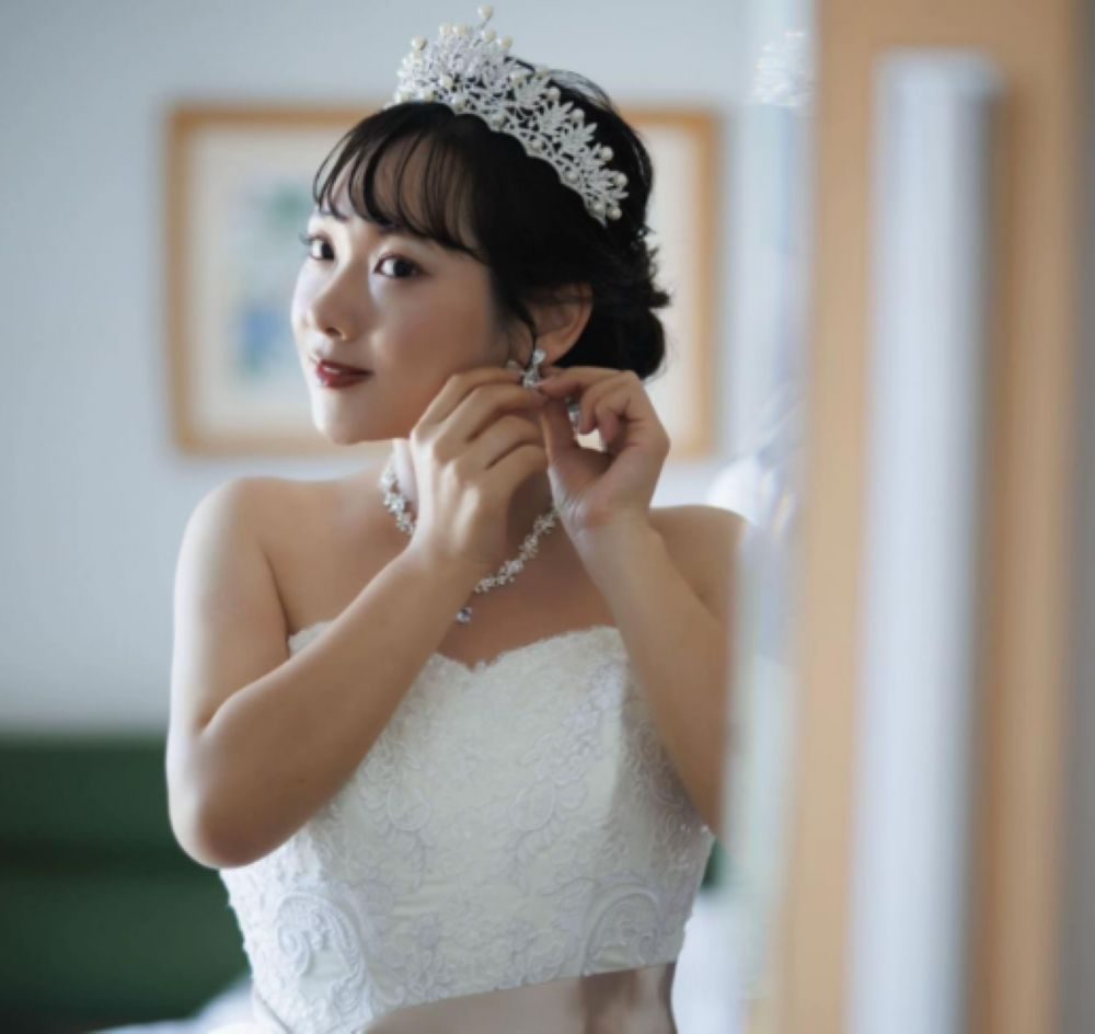 ダイエット後のウエディングフォト③（＠kyokanshufuさんより提供）