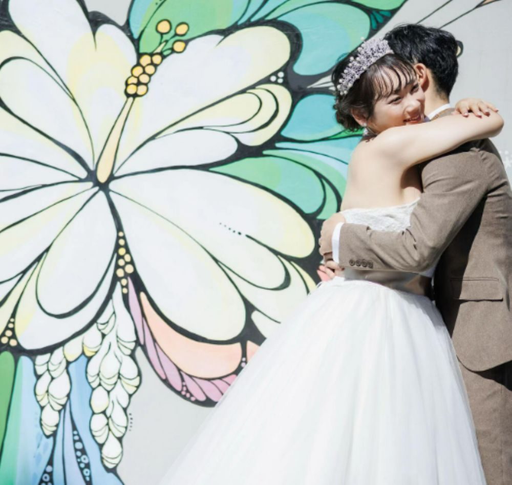 ダイエット後のウエディングフォト⑤（＠kyokanshufuさんより提供）