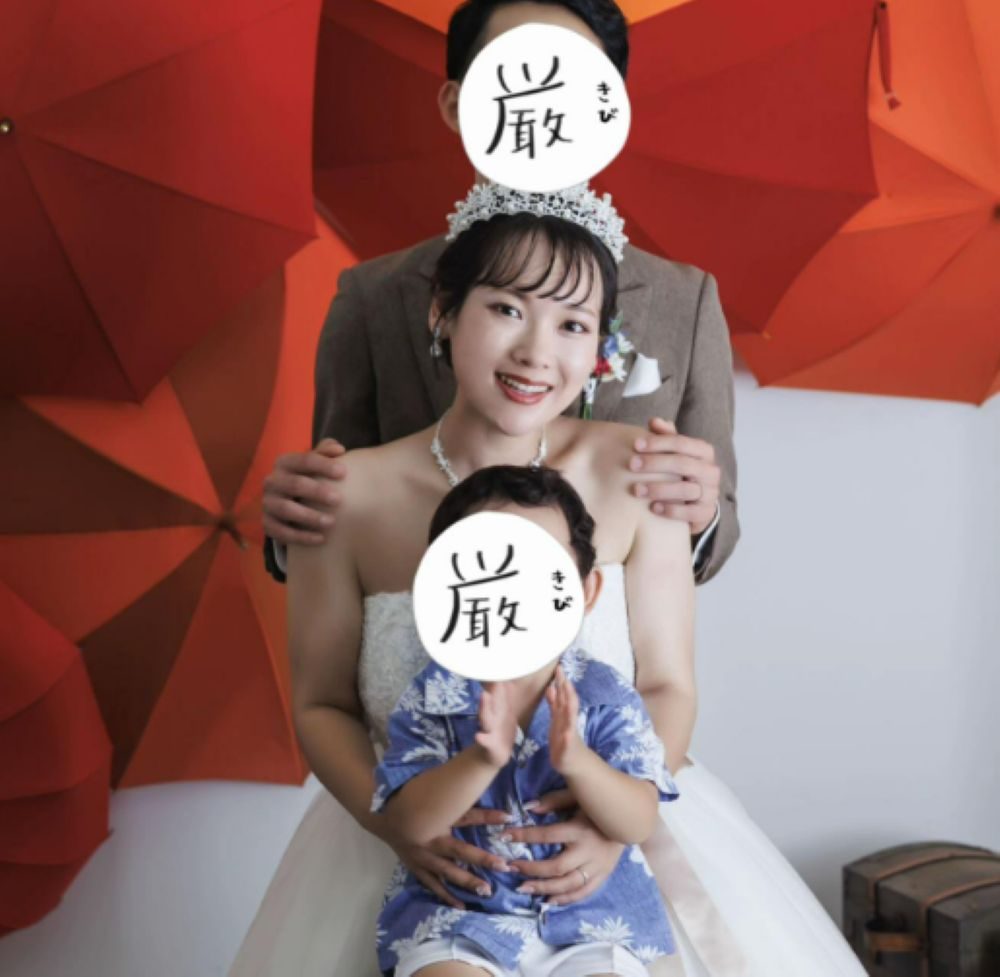 ダイエット後のウエディングフォト⑥（＠kyokanshufuさんより提供）