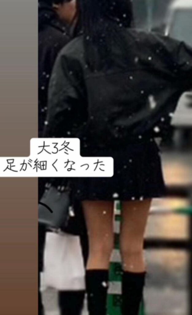 大学3年生の冬（＠buubuuchannelさんより提供）