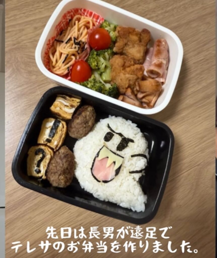 長男さんへのキャラ弁（＠khsa0806さんより提供）