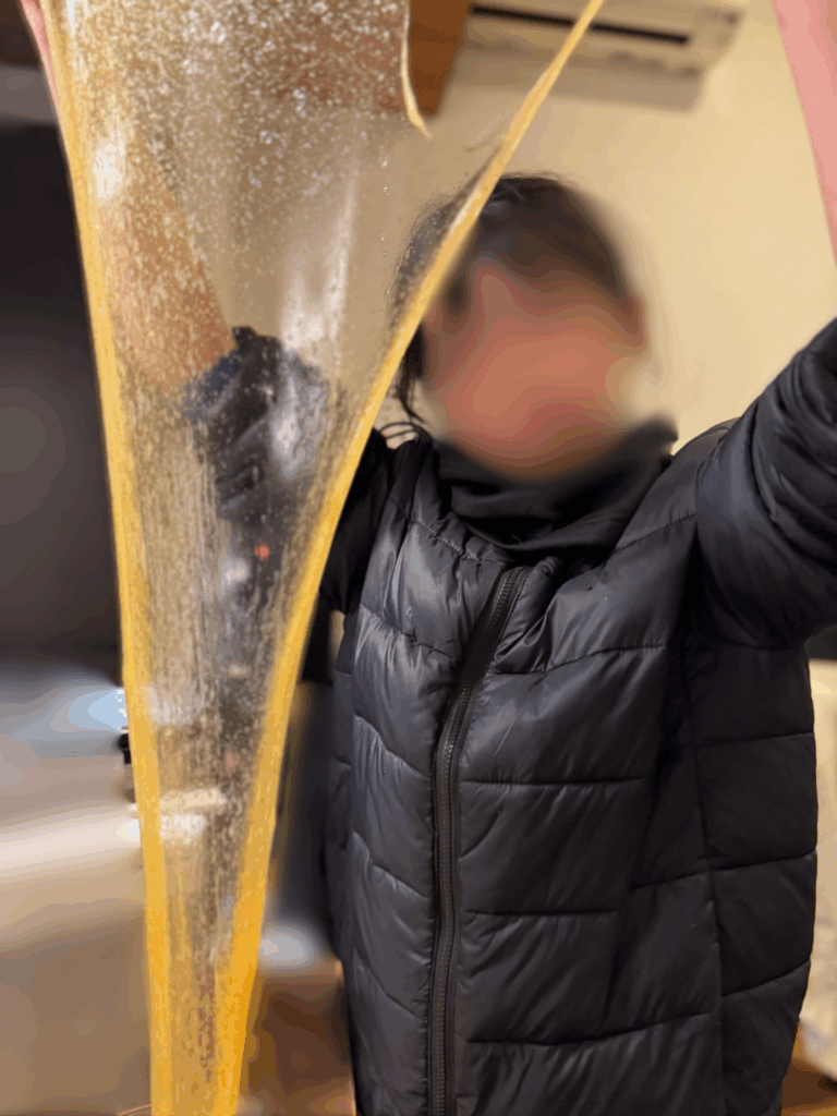 【実際の写真】娘さんの作品