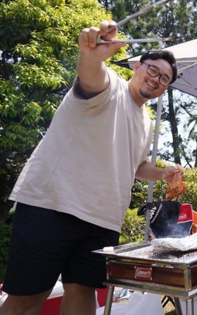 【実際の写真】130Kgだった男性の3年後