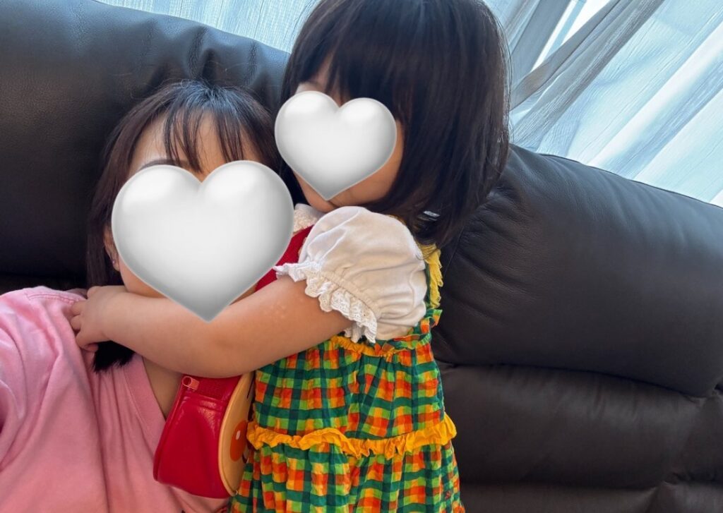 【実際の写真】娘さんの行動