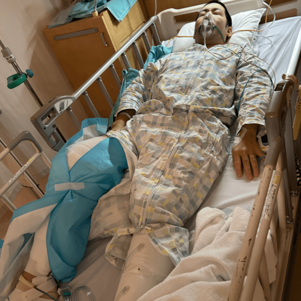 入院中のお写真③（ノビ山本さんより提供）