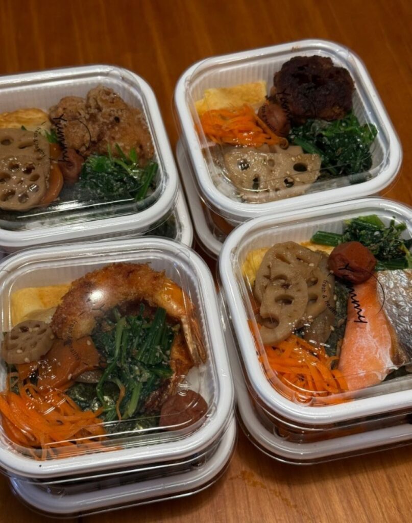 【実際の写真】お母さんが作ったお弁当