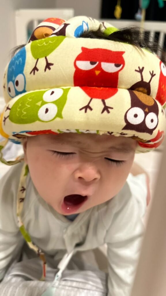 【実際の写真】おしゃぶりを外した娘さんの様子