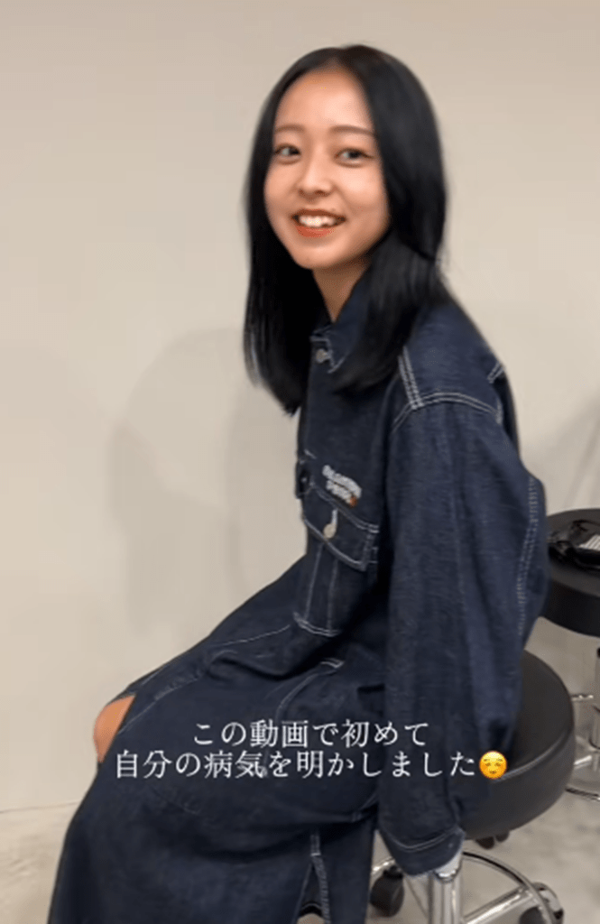 病気を初めて打ち明けて（＠mccha_de.627さんより提供）