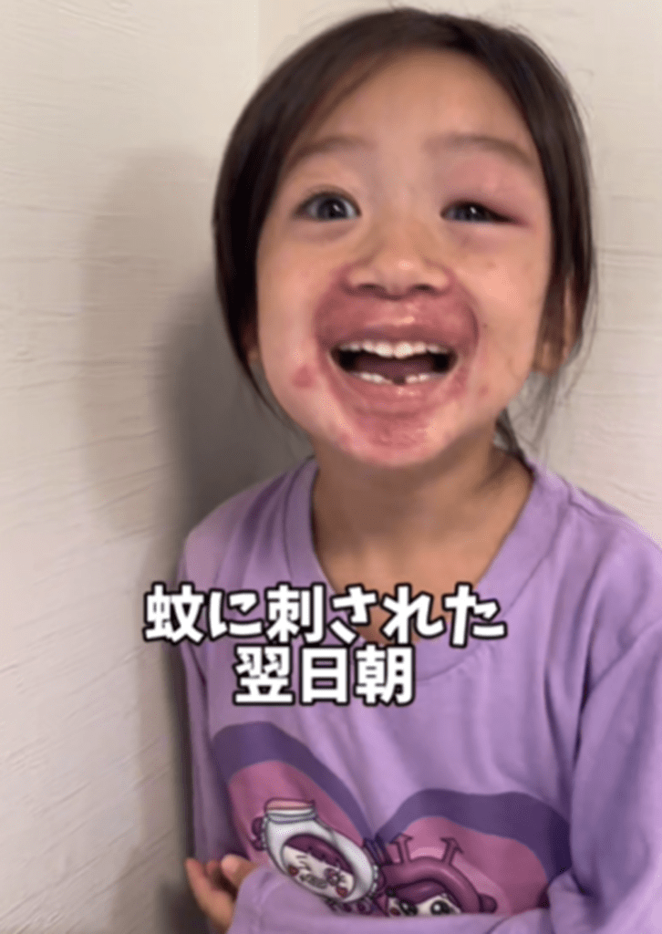 翌日朝（＠the_mk_familyさんより提供）