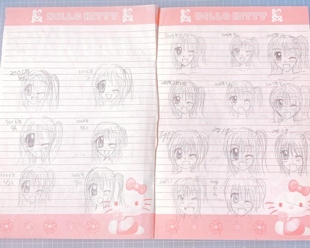 【実際の写真】現在の作品