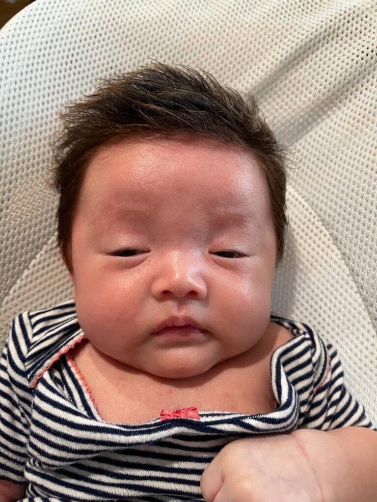 パパさんがお風呂に入れた後（＠ryosuke0526さんより提供）