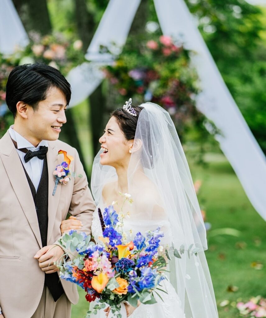 結婚式の様子（＠gurigin0917さんより提供）