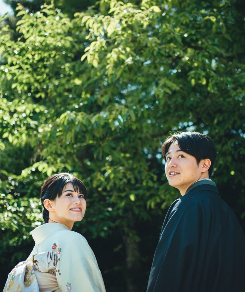 和装姿（＠gurigin0917さんより提供）