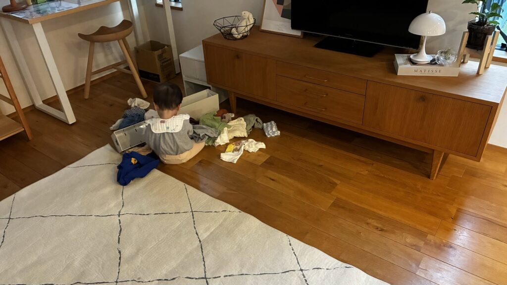 【実際の写真】ママさんが見た光景