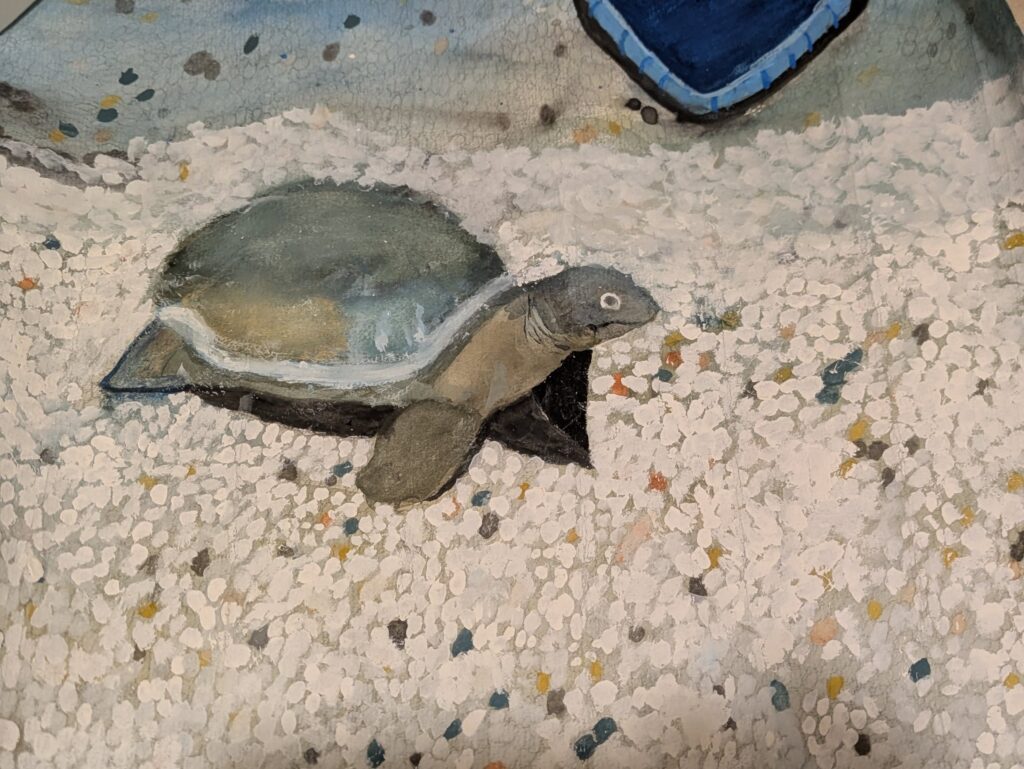 動かないスッポン（＠2k6_hahaさんより提供）