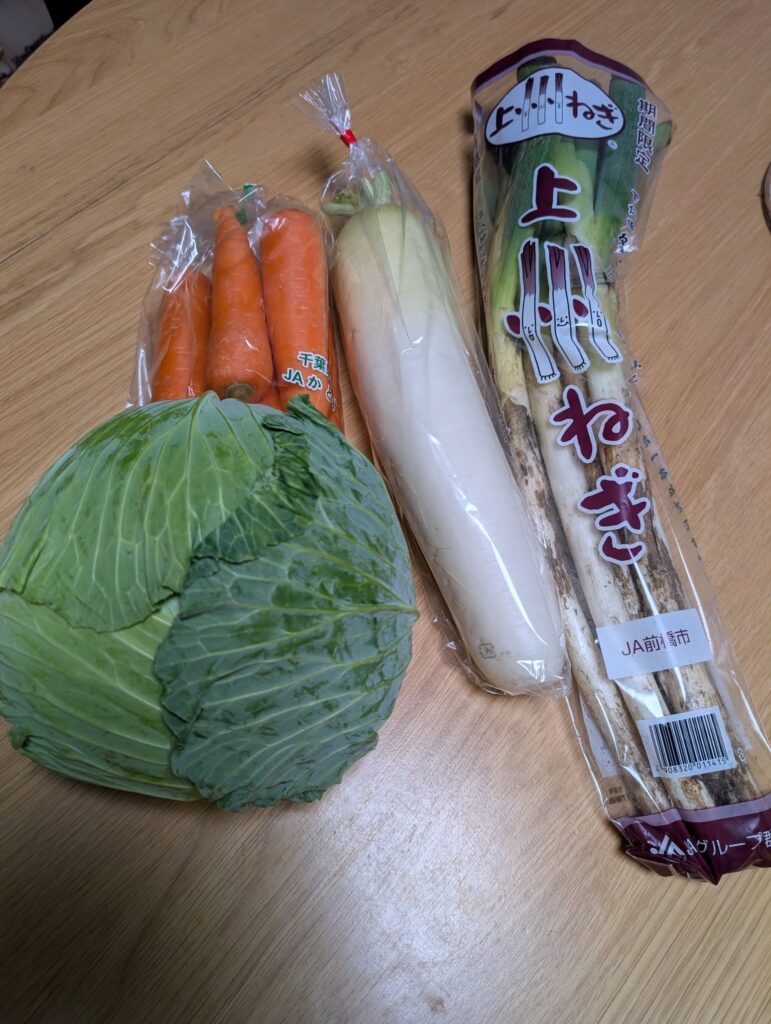 娘さんの友人が持ってきたお土産（＠yukie.tamaさんより提供）