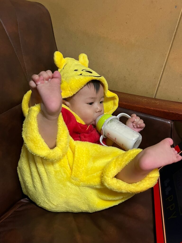 息子さん②（＠ayano.kuuさんより提供）