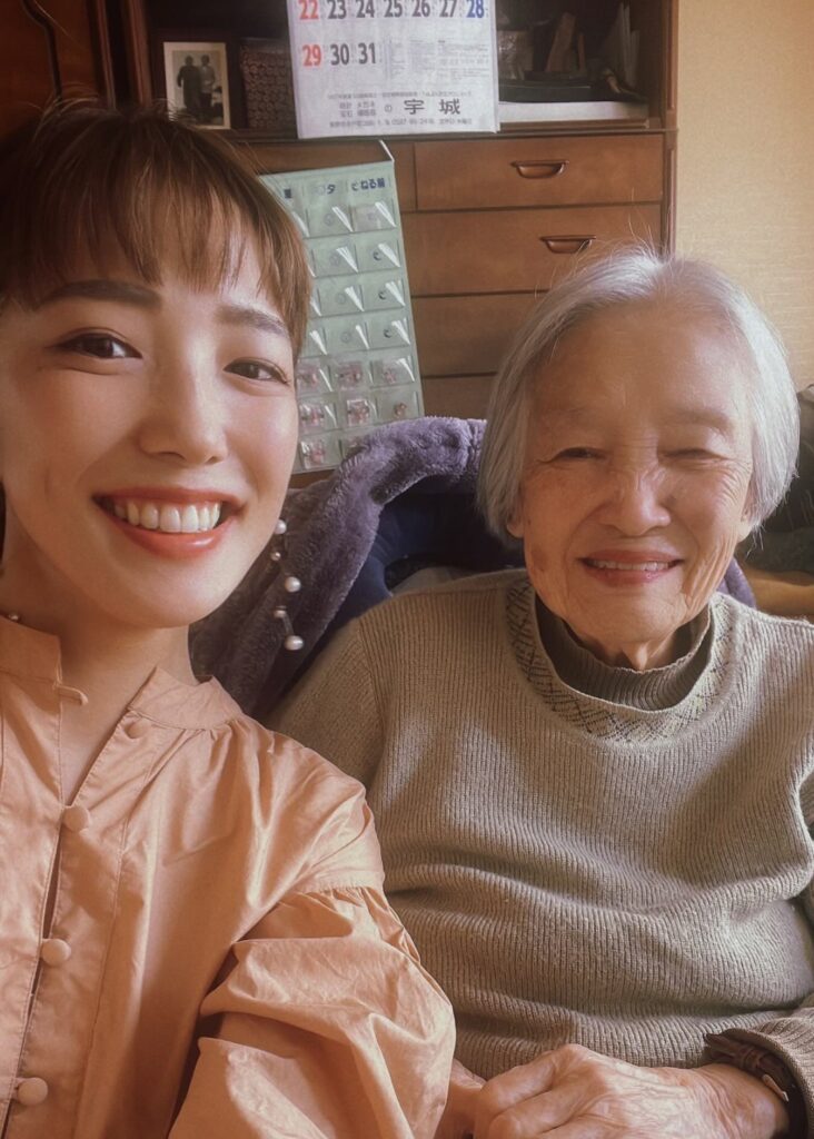 おばあちゃん、長生きしてね！（@yamn_skyさんより提供）