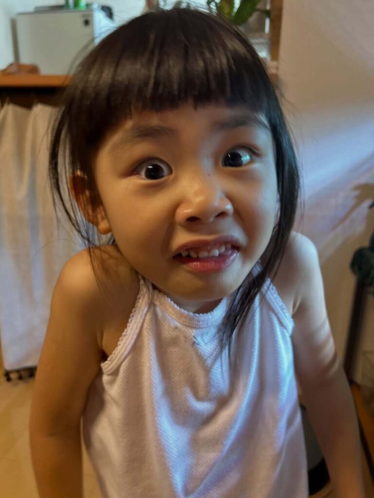 5歳の娘さん④（@rintan_2020さんより提供）