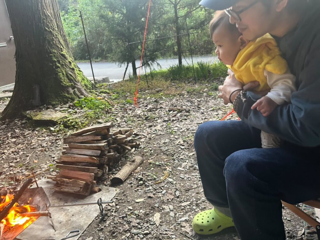 パパさんと息子さん（＠ayano.kuuさんより提供）