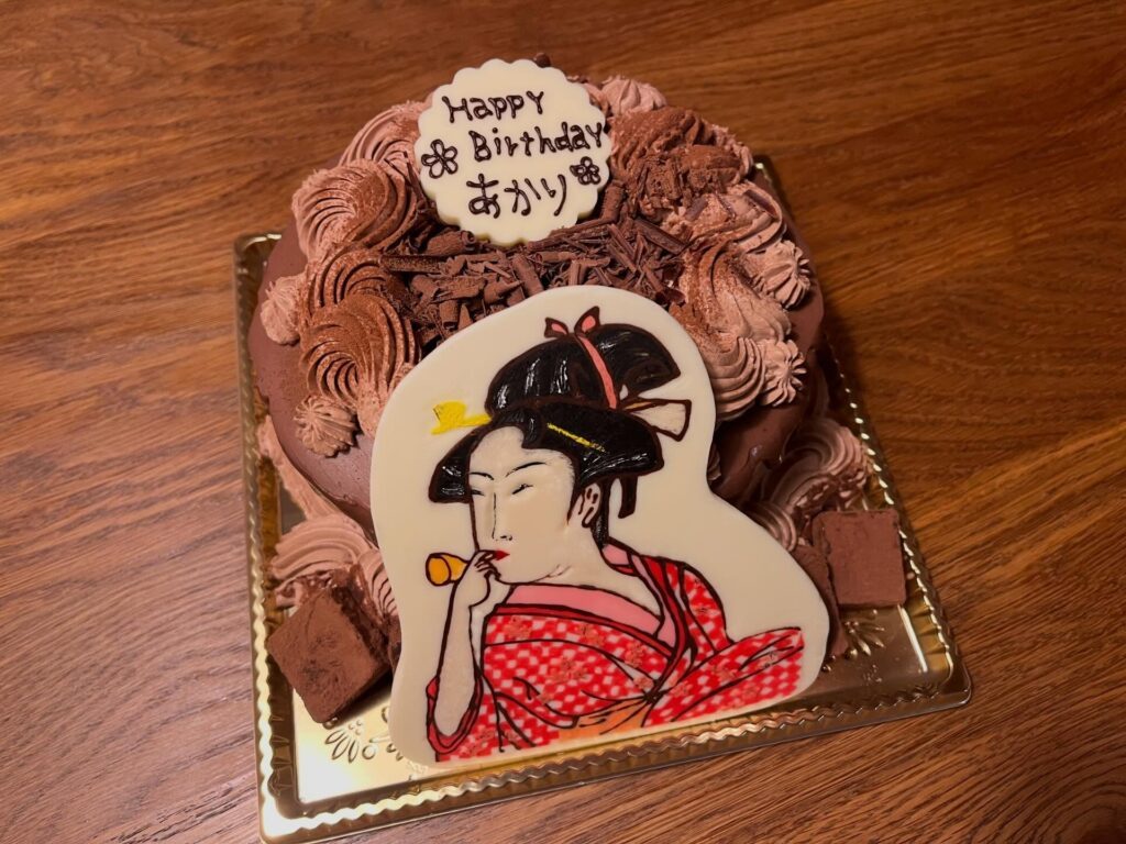 誕生日ケーキ（＠_zendaimimon_さんより提供）