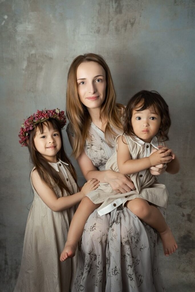 ママさんと娘さんたち（＠sarahohimesamaさんより提供）