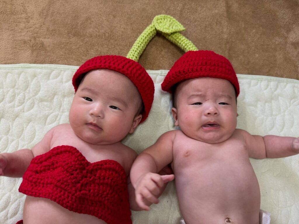 赤ちゃんの頃②（＠nanachanko.06さんより提供）