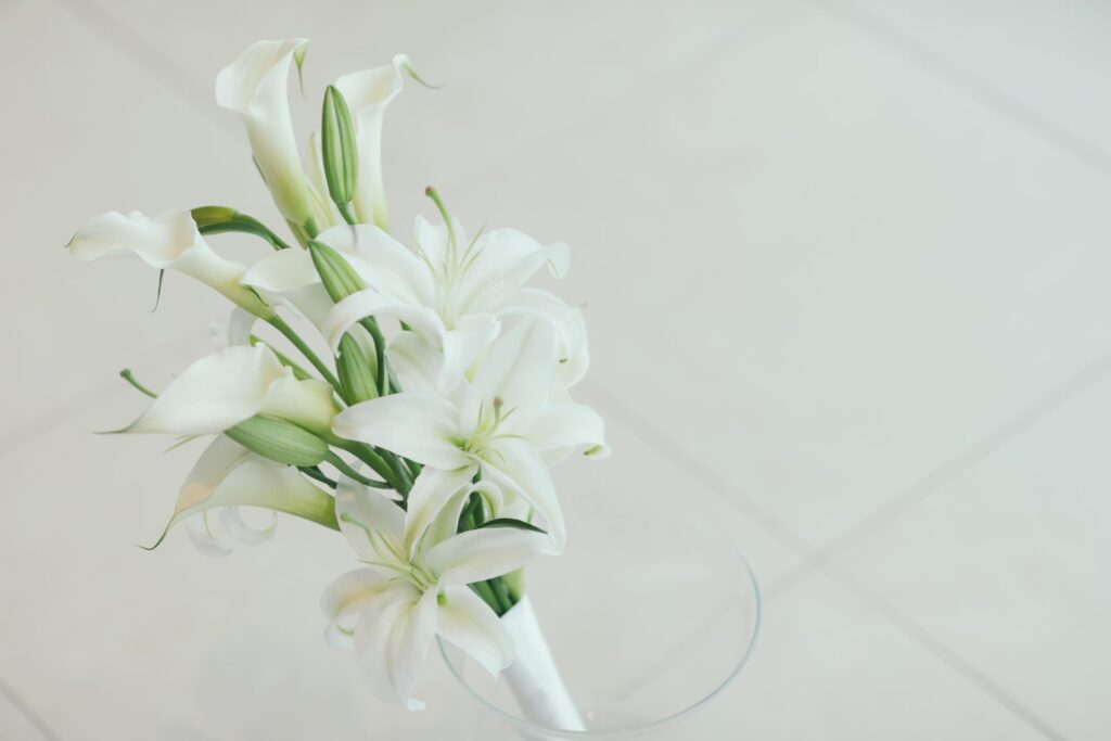 百合の花（＠__s2aiさんより提供）