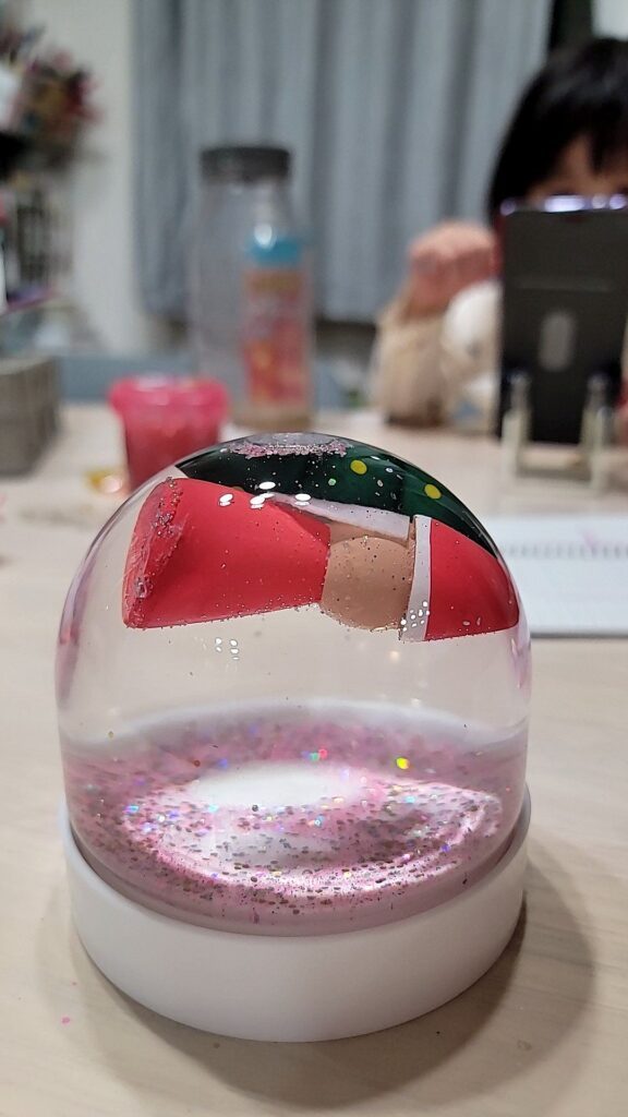 天に召されたサンタさん（＠yukimalmalさんより提供）