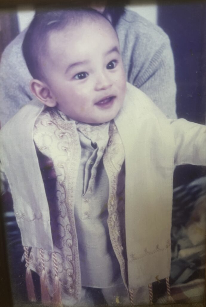 幼少期のろにーさん①（＠rasalaamenさんより提供）