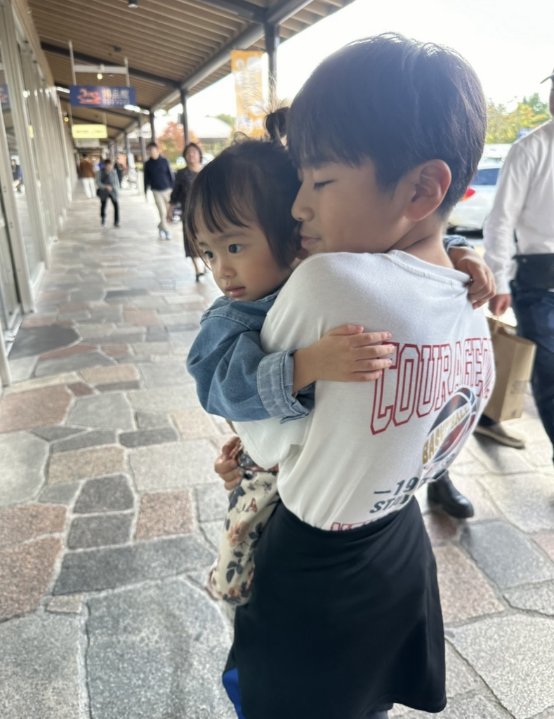 【実際の写真】妹さんのまさかの行動