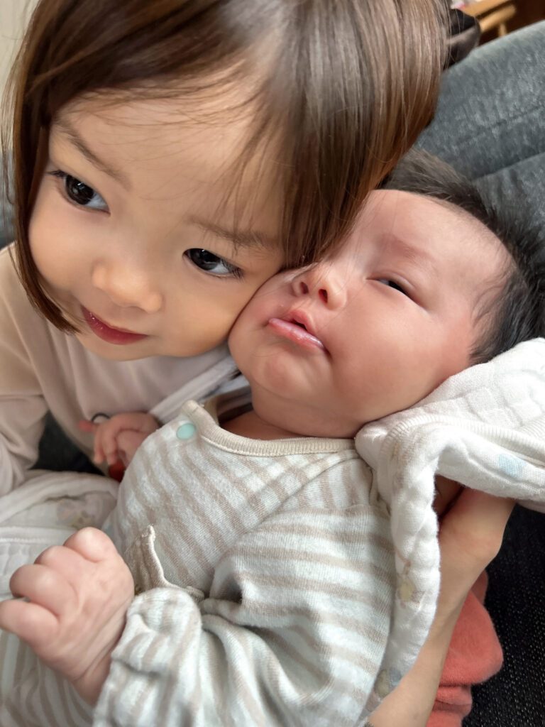 お姉ちゃんと弟くん（＠makkei104さんより提供）