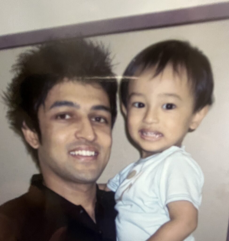 お父さんとろにーさん②（＠rasalaamenさんより提供）