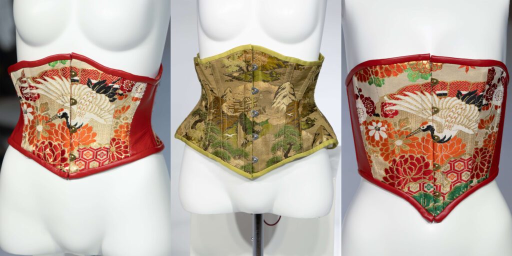 受賞した帯コルセット（東京都産業労働局提供）