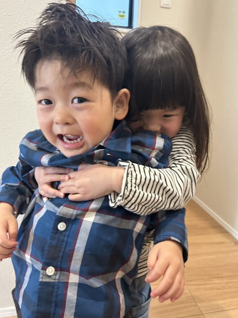 普段のお姉ちゃん・弟くん②（＠hinachan0525さんより提供）