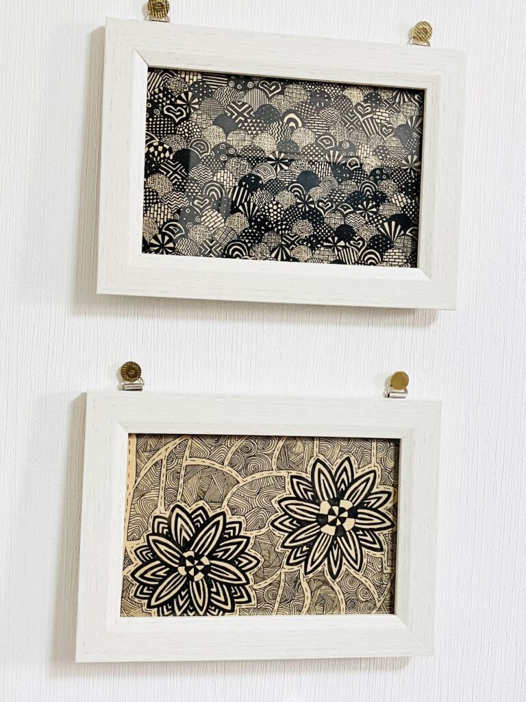 【実際の写真】娘さんが作った作品