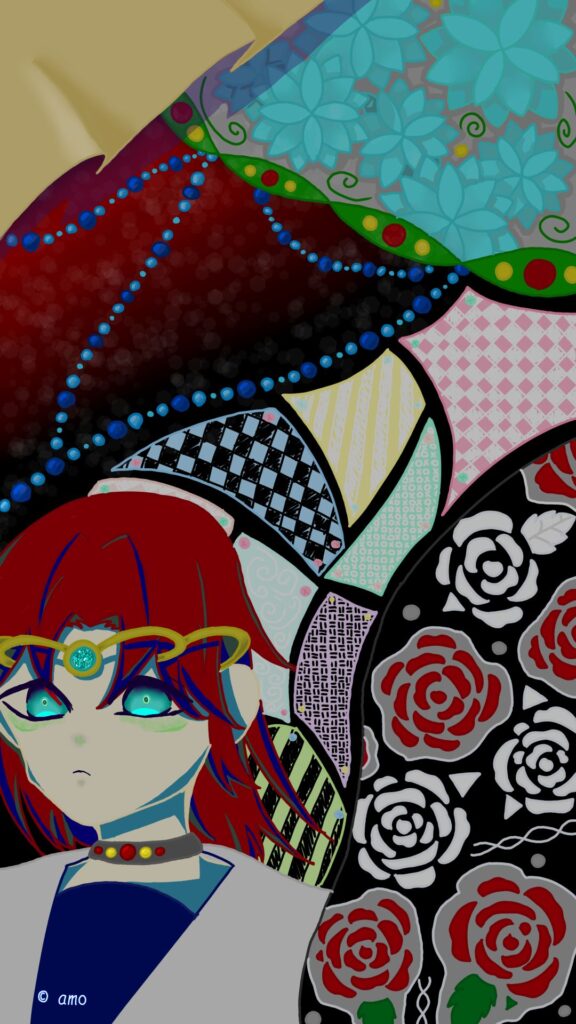 これまでに制作したイラストや模様のデザイン画③（＠at_cotorisさんより提供）