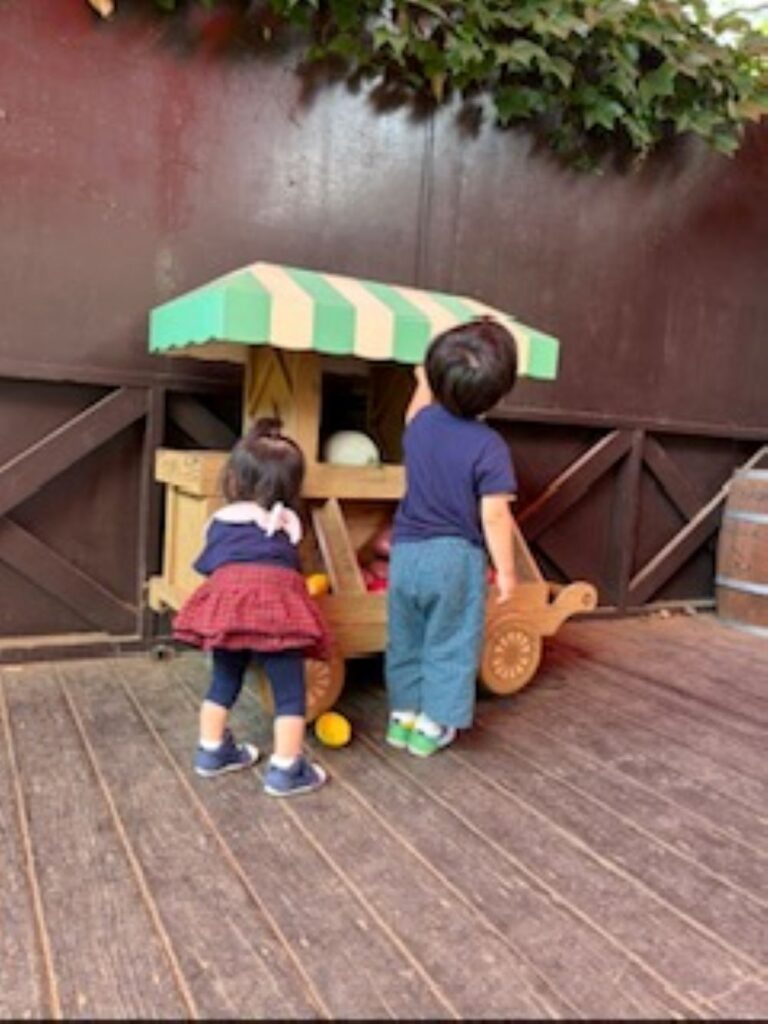 【実際の写真】ベビーカメラに映った光景