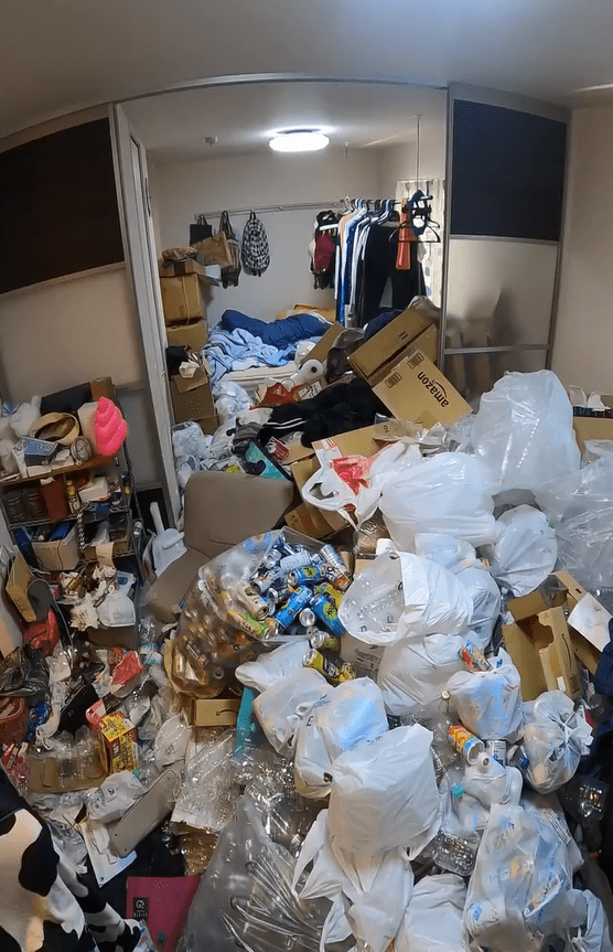 ゴミだらけだったカップルの家。→「気付けばビジネスパートナーに」その後…”家の変化”に「似たもの同士」「綺麗」