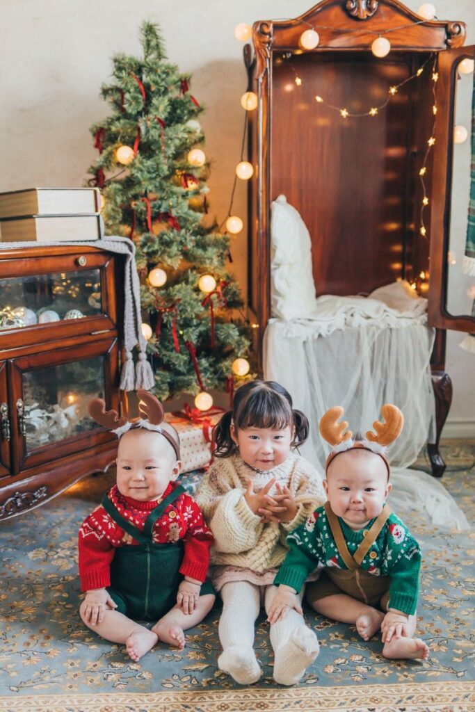 姉弟の集合写真（＠chanpii_o0さんより提供）