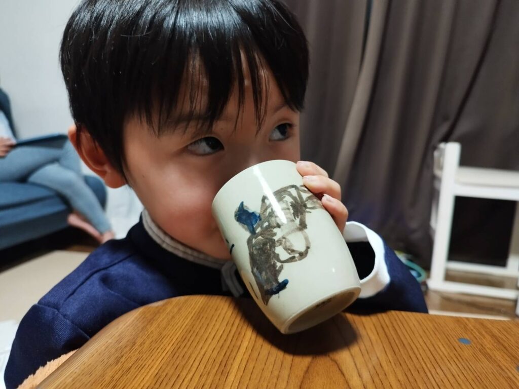 【実際の写真】息子さんが描いたモノ