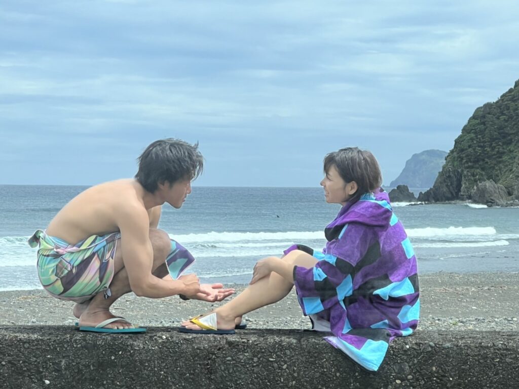 【実際の写真】旦那さんが渡してくれたリンゴ