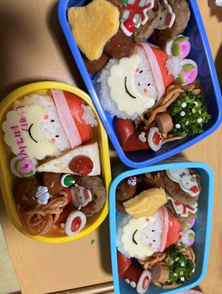 キャラ弁の数々（＠hitsukanarii_gramさんより提供）