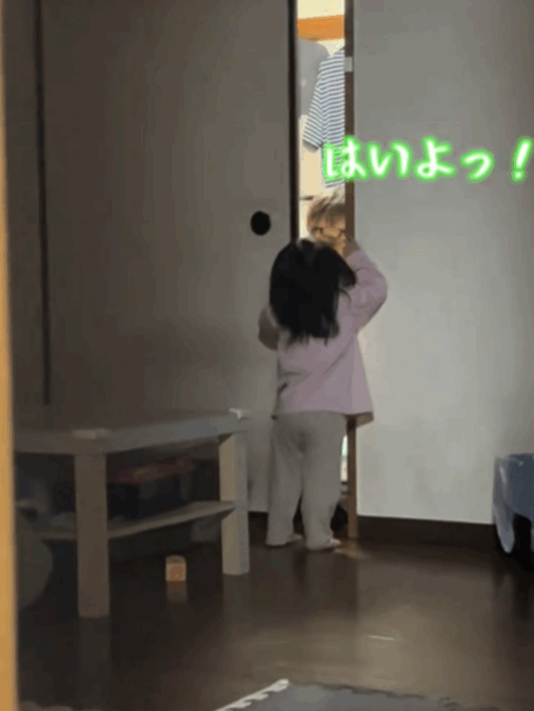 まだ遊びたくて…（@orurimamaさんより提供）