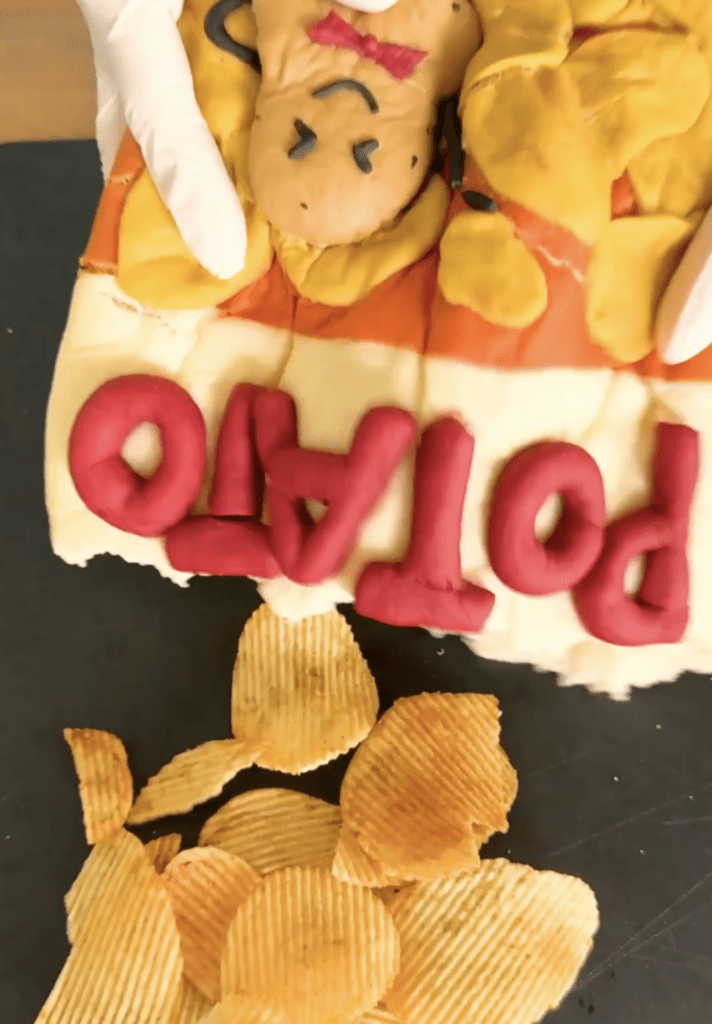 パンと一緒に焼いてあります（@konel_breadさんより提供）