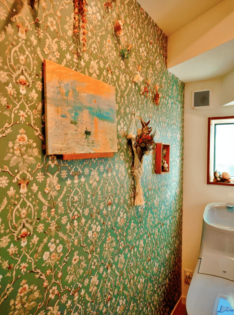 トイレもおしゃれ空間に（@popopotechi0427さんより提供）