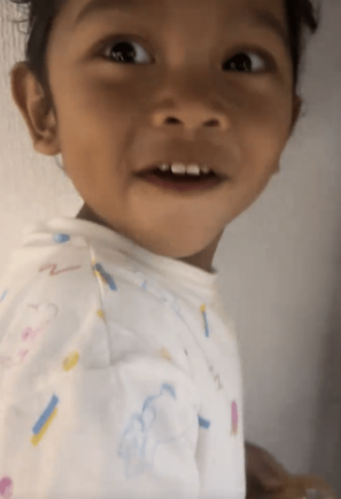 【実際の写真】息子さんに近づいた結果